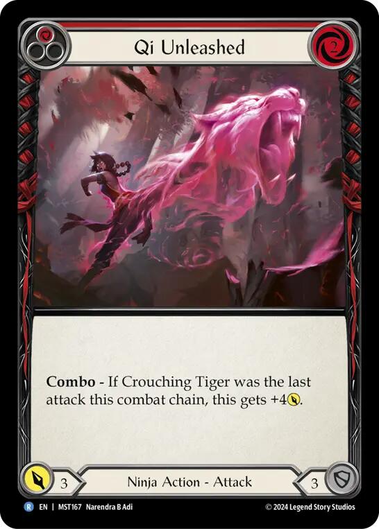 Qi Unleashed (Red) [MST167] (Part the Mistveil) | Gamers Paradise