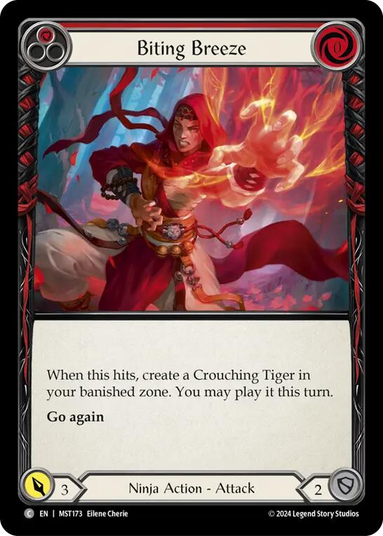 Biting Breeze (Red) [MST173] (Part the Mistveil) | Gamers Paradise