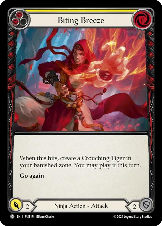 Biting Breeze (Yellow) [MST174] (Part the Mistveil) | Gamers Paradise