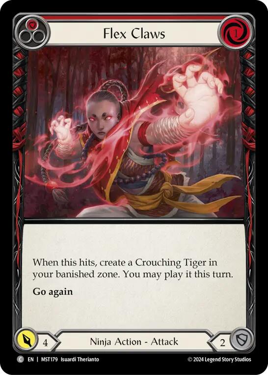Flex Claws (Red) [MST179] (Part the Mistveil) | Gamers Paradise