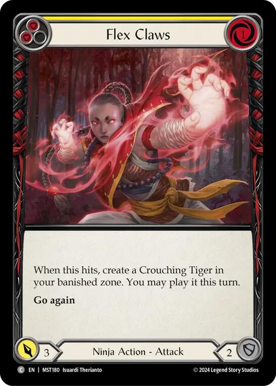 Flex Claws (Yellow) [MST180] (Part the Mistveil) | Gamers Paradise