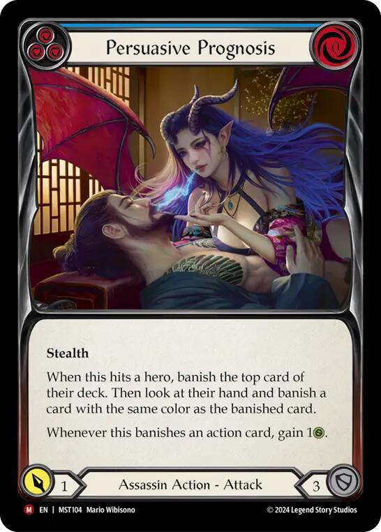 Persuasive Prognosis [MST104] (Part the Mistveil)  Rainbow Foil | Gamers Paradise