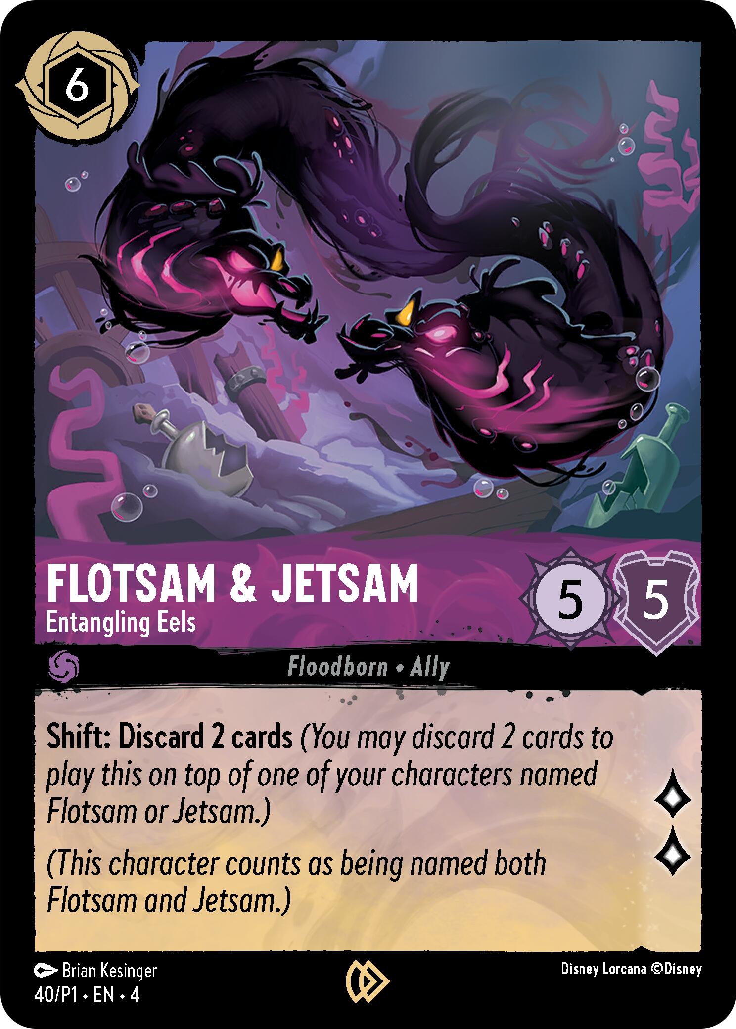 Flotsam & Jetsam - Entangling Eels (40) [Promo Cards] | Gamers Paradise