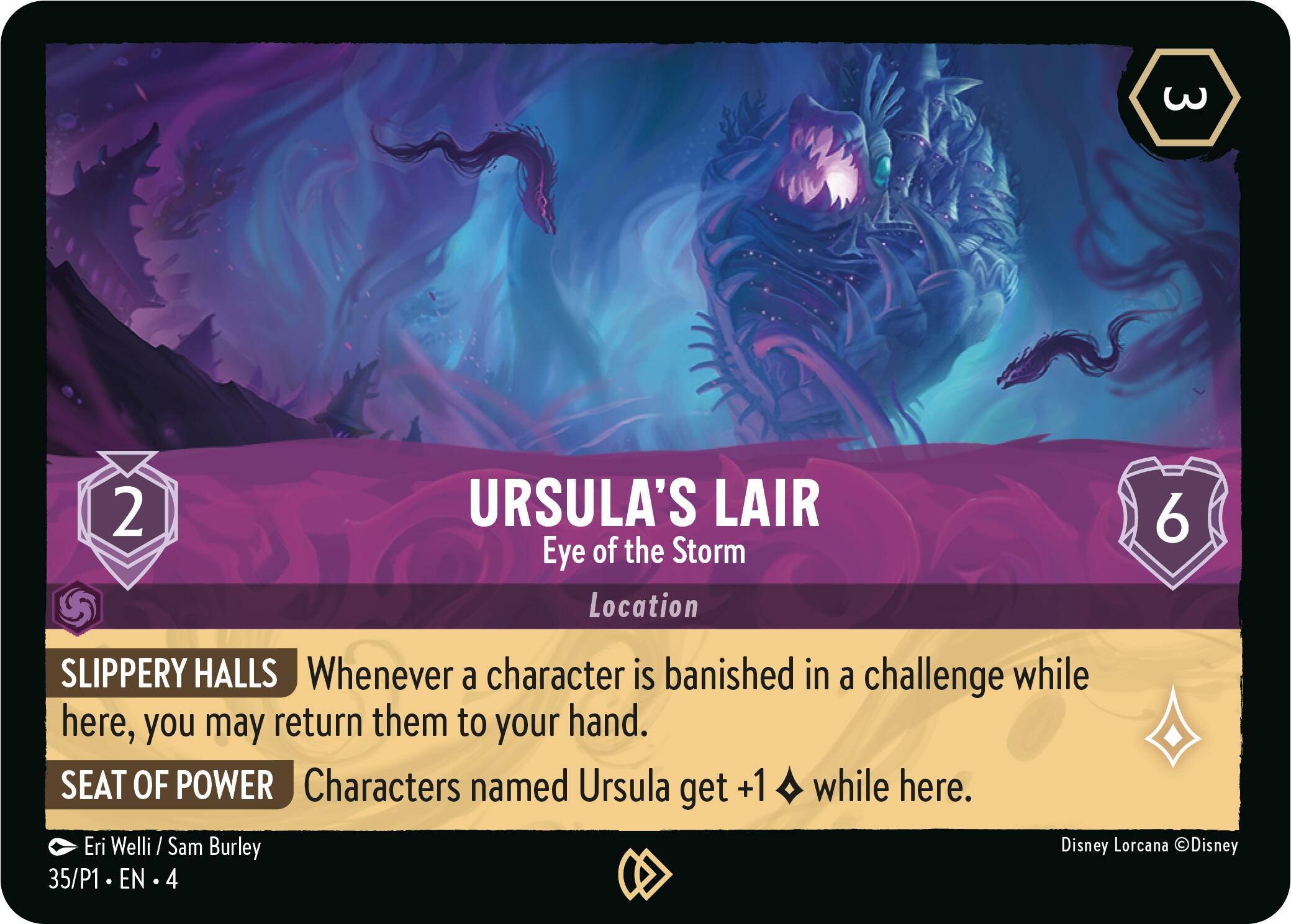Ursula's Lair - Eye of the Storm (35) [Promo Cards] | Gamers Paradise