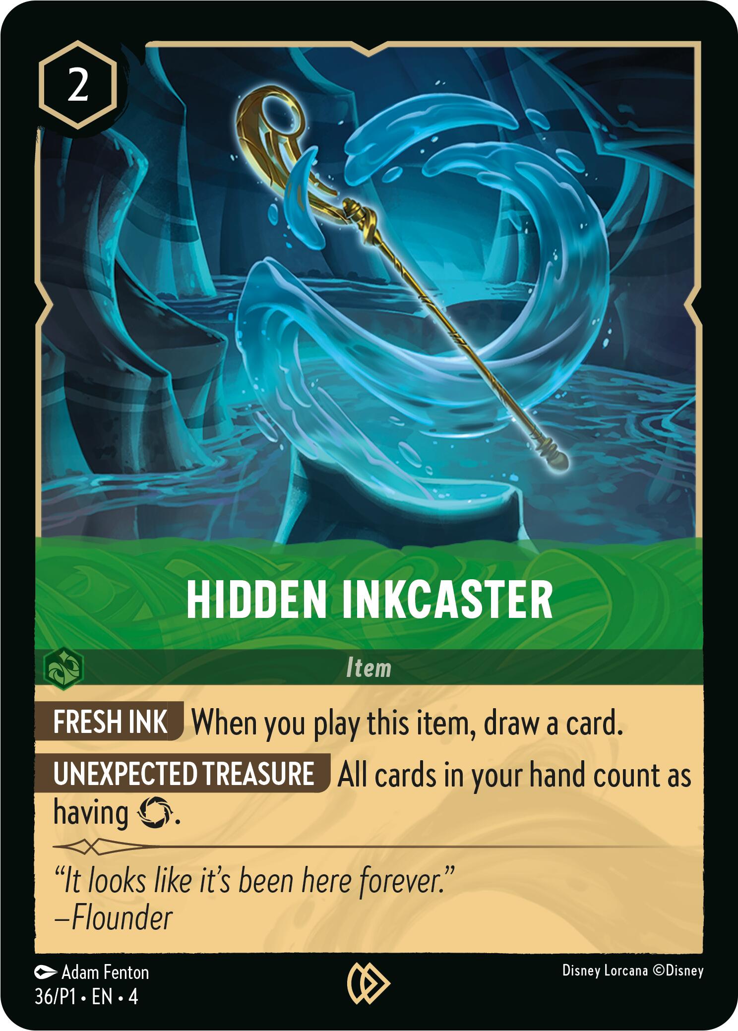 Hidden Inkcaster (36) [Promo Cards] | Gamers Paradise