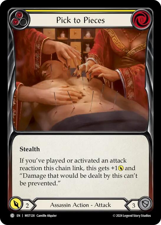 Pick to Pieces (Yellow) [MST128] (Part the Mistveil) | Gamers Paradise