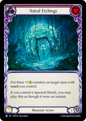 Astral Etchings (Red) [MST134] (Part the Mistveil)  Rainbow Foil | Gamers Paradise