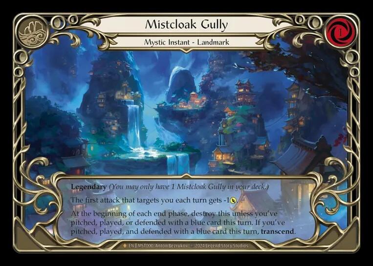 Mistcloak Gully // Inner Chi [MST000] (Part the Mistveil)  Rainbow Foil | Gamers Paradise