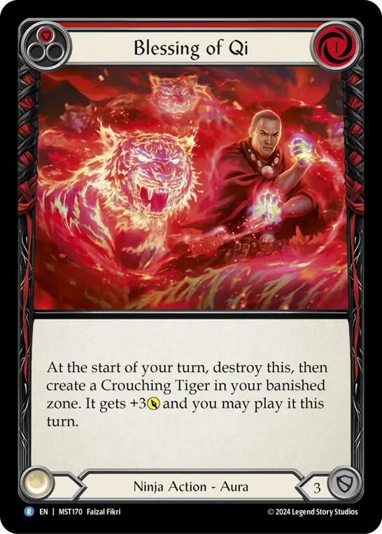 Blessing of Qi (Red) [MST170] (Part the Mistveil) | Gamers Paradise