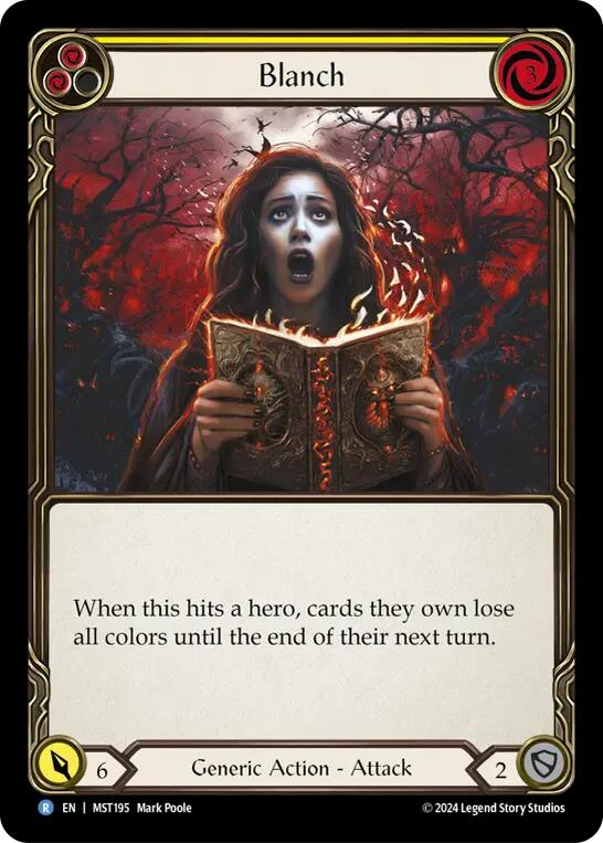 Blanch (Yellow) [MST195] (Part the Mistveil)  Rainbow Foil | Gamers Paradise
