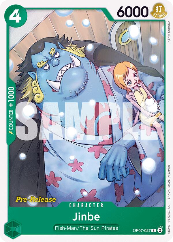 Jinbe [500 Years in the Future Pre-Release Cards] | Gamers Paradise