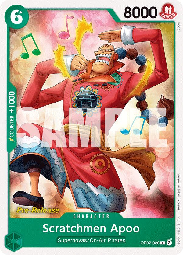 Scratchmen Apoo [500 Years in the Future Pre-Release Cards] | Gamers Paradise