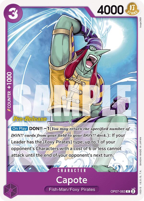 Capote [500 Years in the Future Pre-Release Cards] | Gamers Paradise