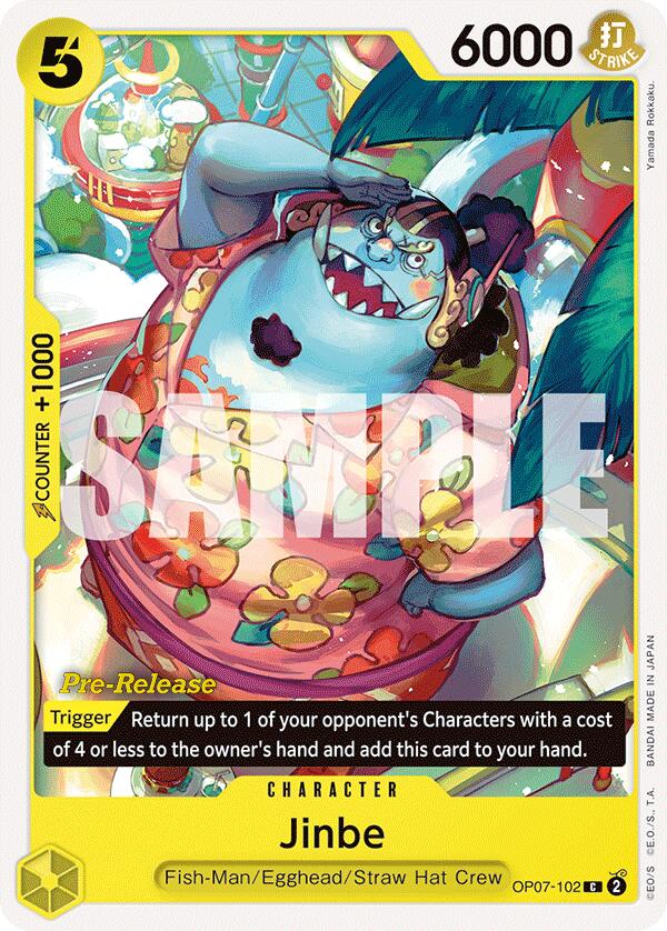 Jinbe [500 Years in the Future Pre-Release Cards] | Gamers Paradise