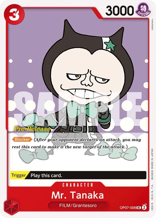 Mr. Tanaka [500 Years in the Future Pre-Release Cards] | Gamers Paradise