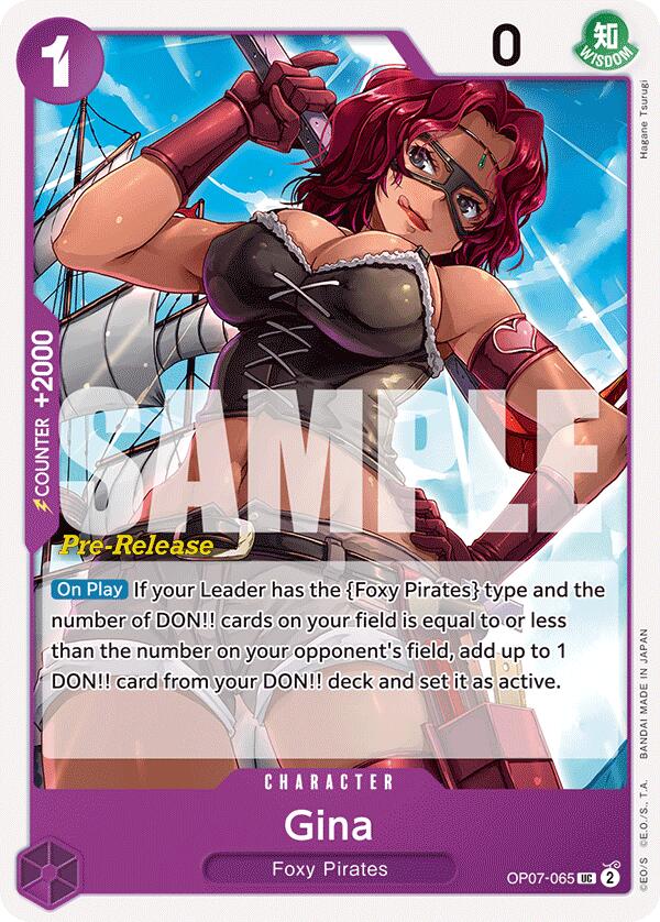 Gina [500 Years in the Future Pre-Release Cards] | Gamers Paradise