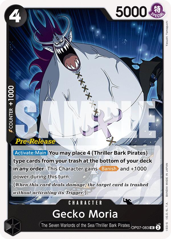 Gecko Moria [500 Years in the Future Pre-Release Cards] | Gamers Paradise