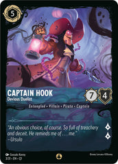 Captain Hook - Devious Duelist (3/31) [Illumineer's Quest: Deep Trouble] | Gamers Paradise