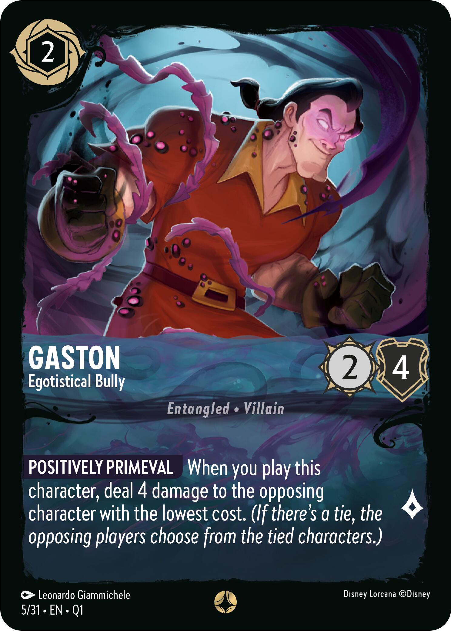Gaston - Egotistical Bully (5/31) [Illumineer's Quest: Deep Trouble] | Gamers Paradise