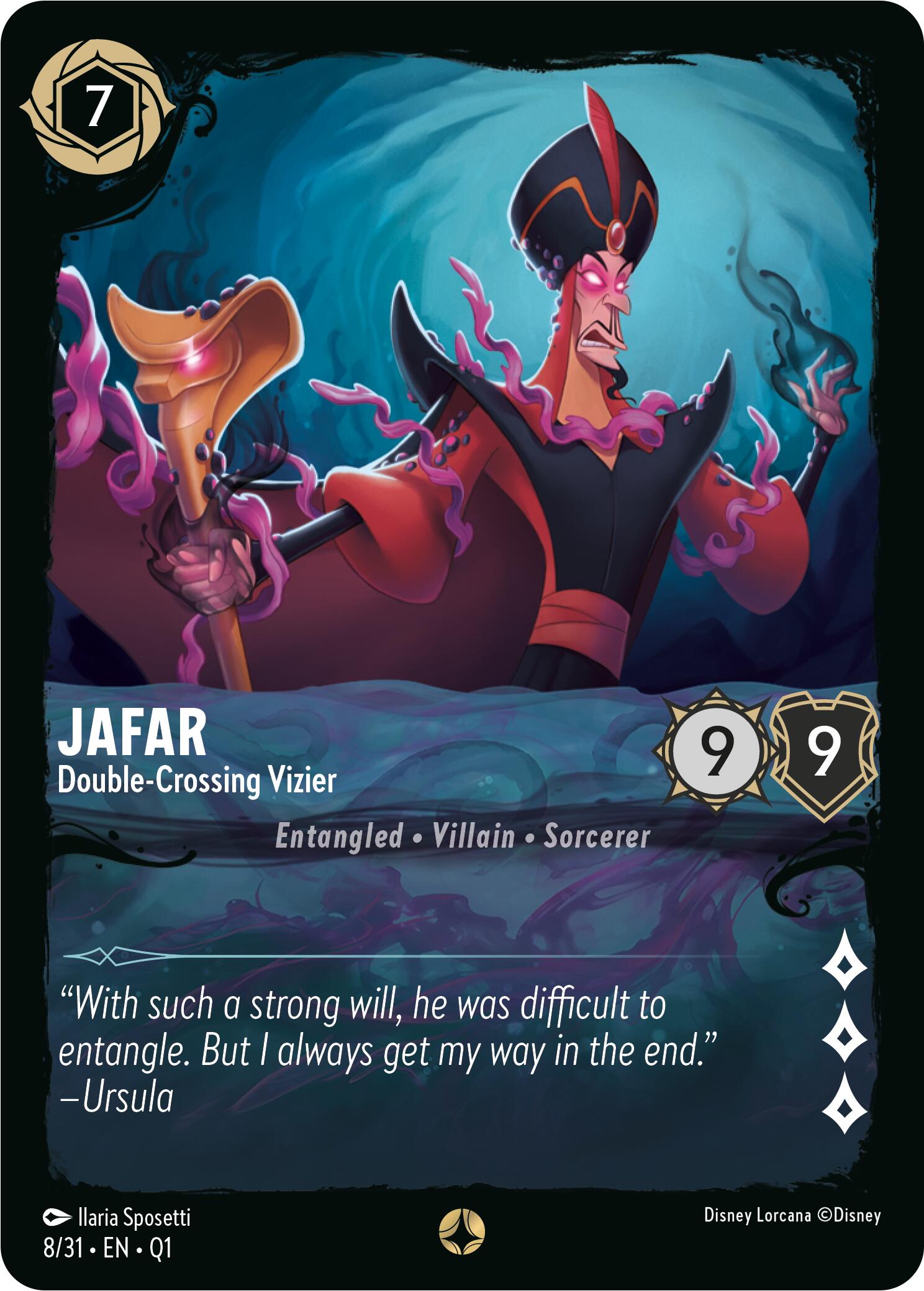 Jafar - Double-Crossing Vizier (8/31) [Illumineer's Quest: Deep Trouble] | Gamers Paradise