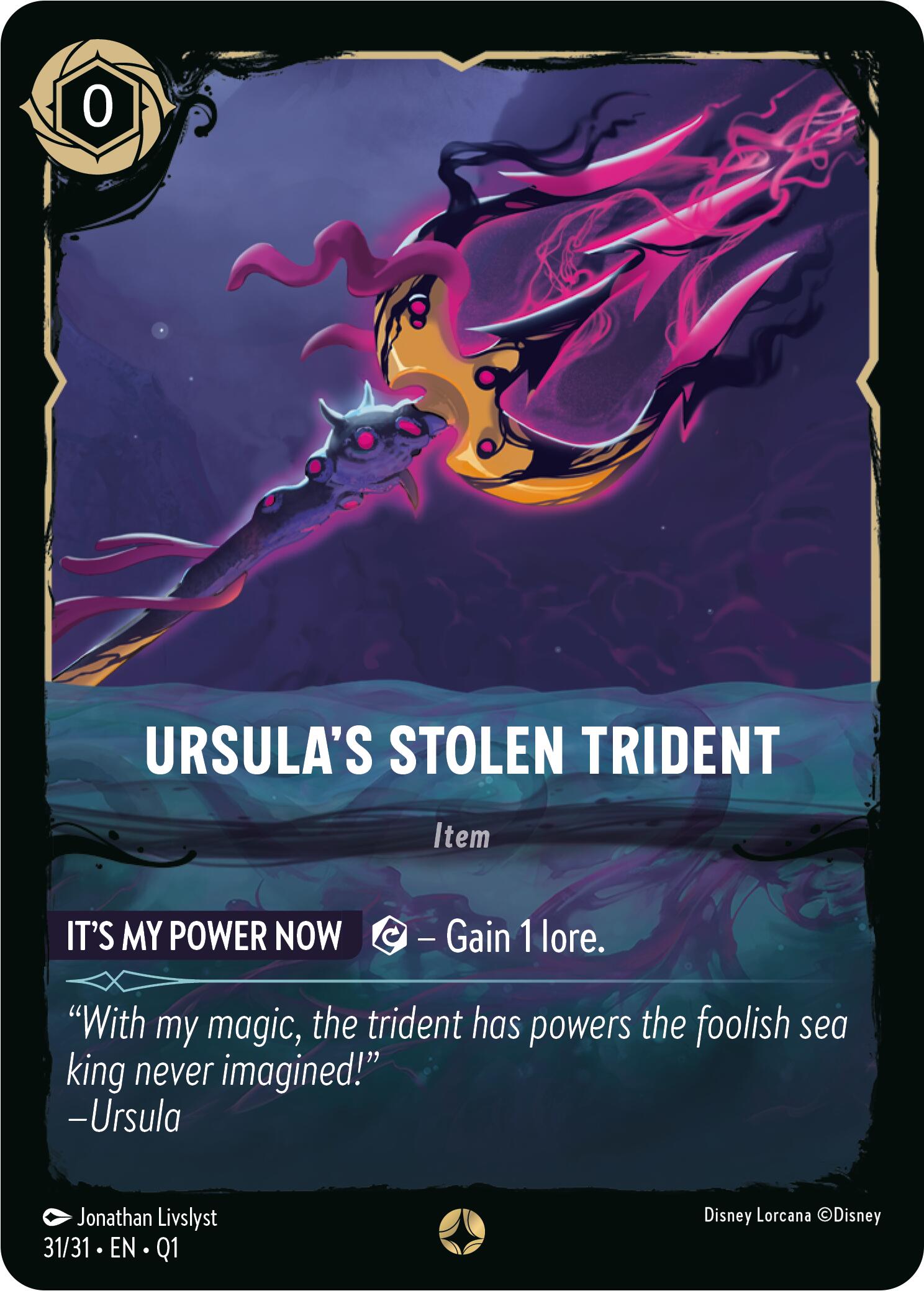Ursula's Stolen Trident (31/31) [Illumineer's Quest: Deep Trouble] | Gamers Paradise