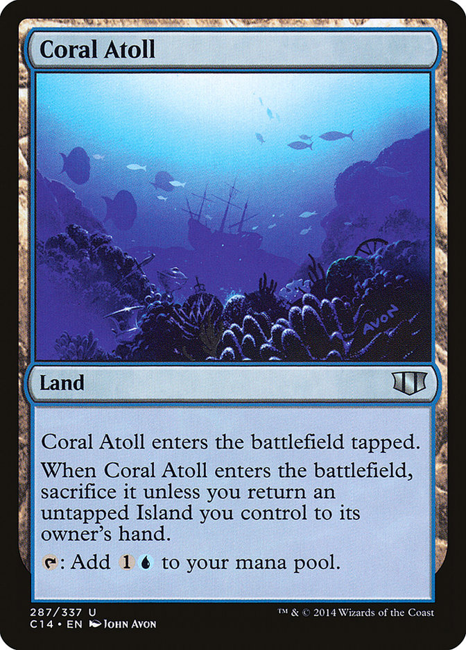 Coral Atoll [Commander 2014] | Gamers Paradise
