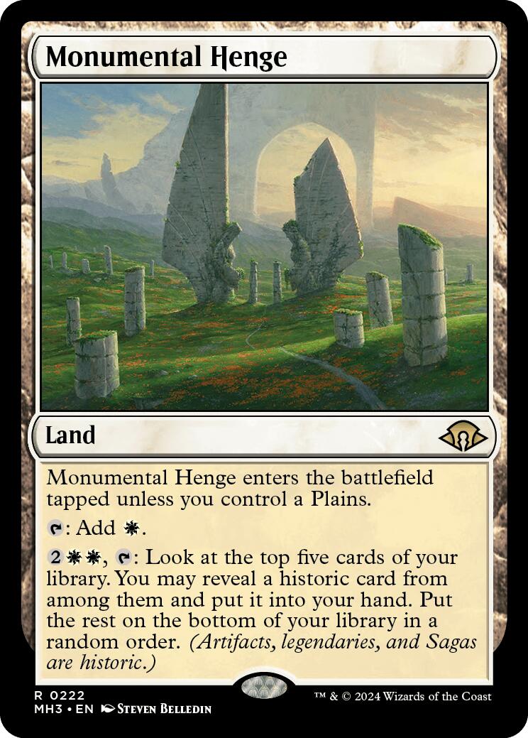 Monumental Henge [Modern Horizons 3] | Gamers Paradise