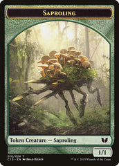 Elephant // Saproling Double-Sided Token [Commander 2015 Tokens] | Gamers Paradise