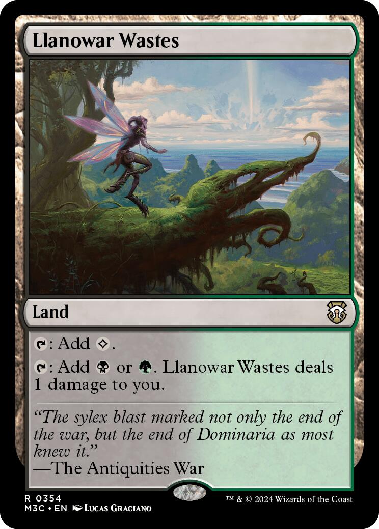 Llanowar Wastes [Modern Horizons 3 Commander] | Gamers Paradise