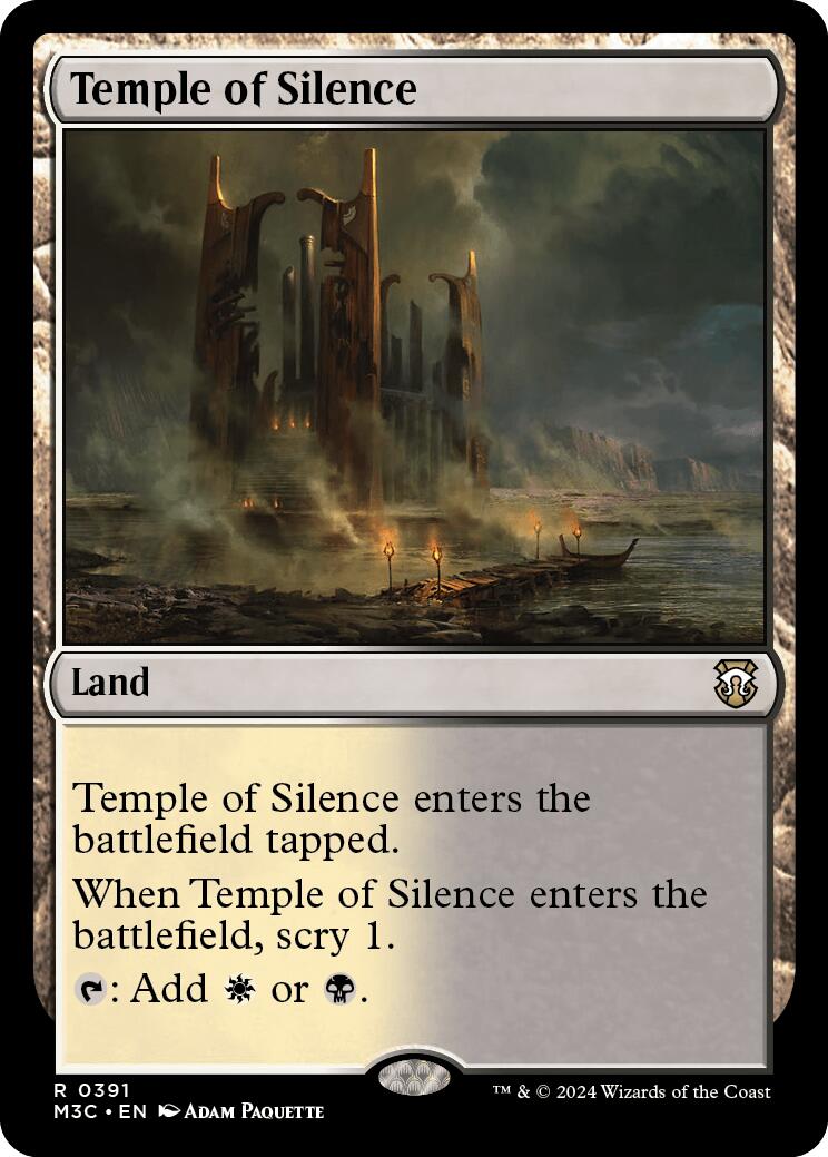 Temple of Silence [Modern Horizons 3 Commander] | Gamers Paradise