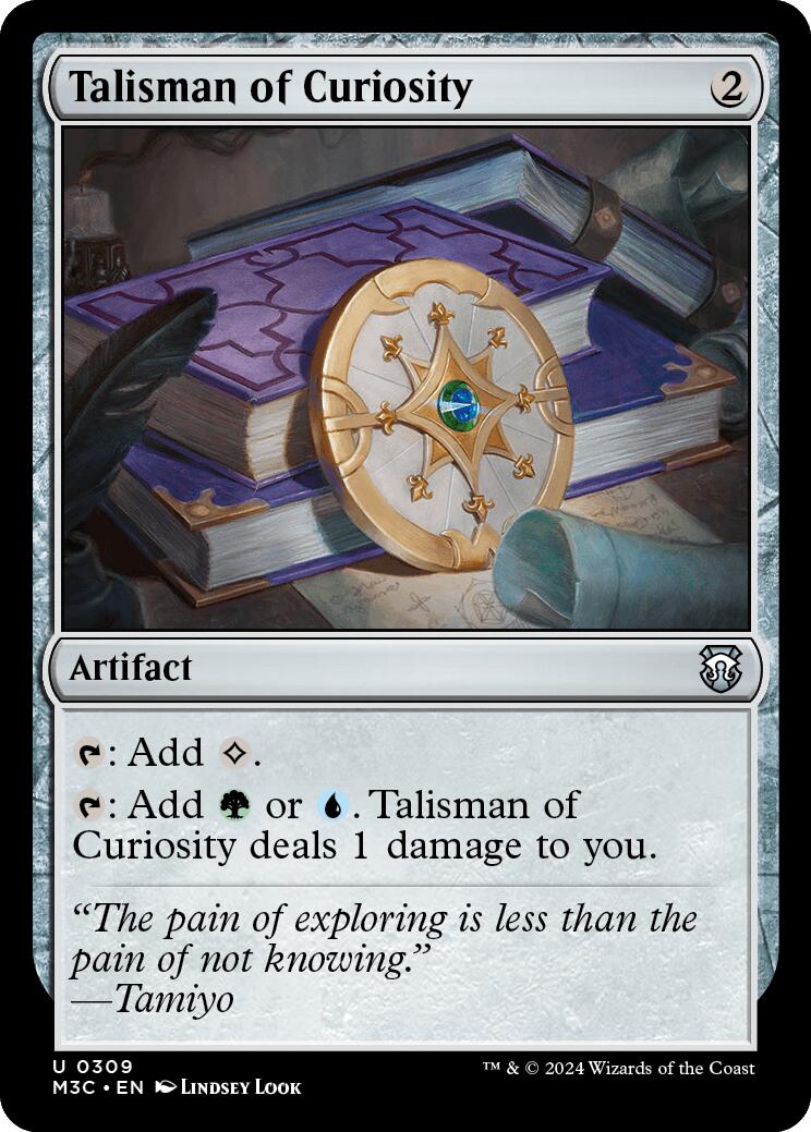 Talisman of Curiosity [Modern Horizons 3 Commander] | Gamers Paradise