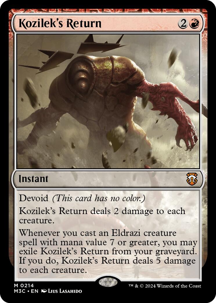 Kozilek's Return [Modern Horizons 3 Commander] | Gamers Paradise