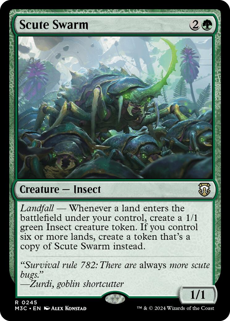 Scute Swarm [Modern Horizons 3 Commander] | Gamers Paradise