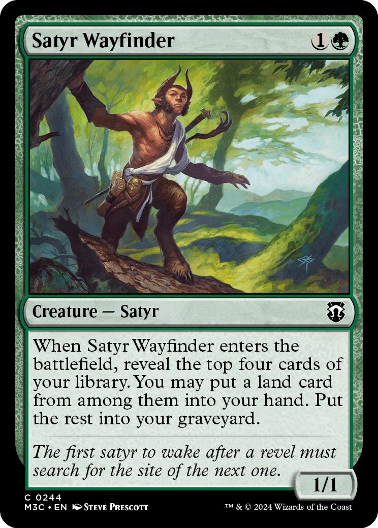 Satyr Wayfinder [Modern Horizons 3 Commander] | Gamers Paradise