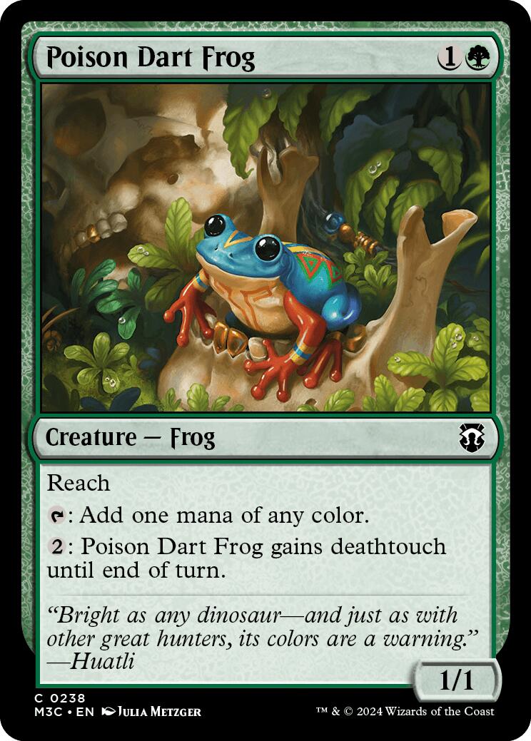Poison Dart Frog [Modern Horizons 3 Commander] | Gamers Paradise