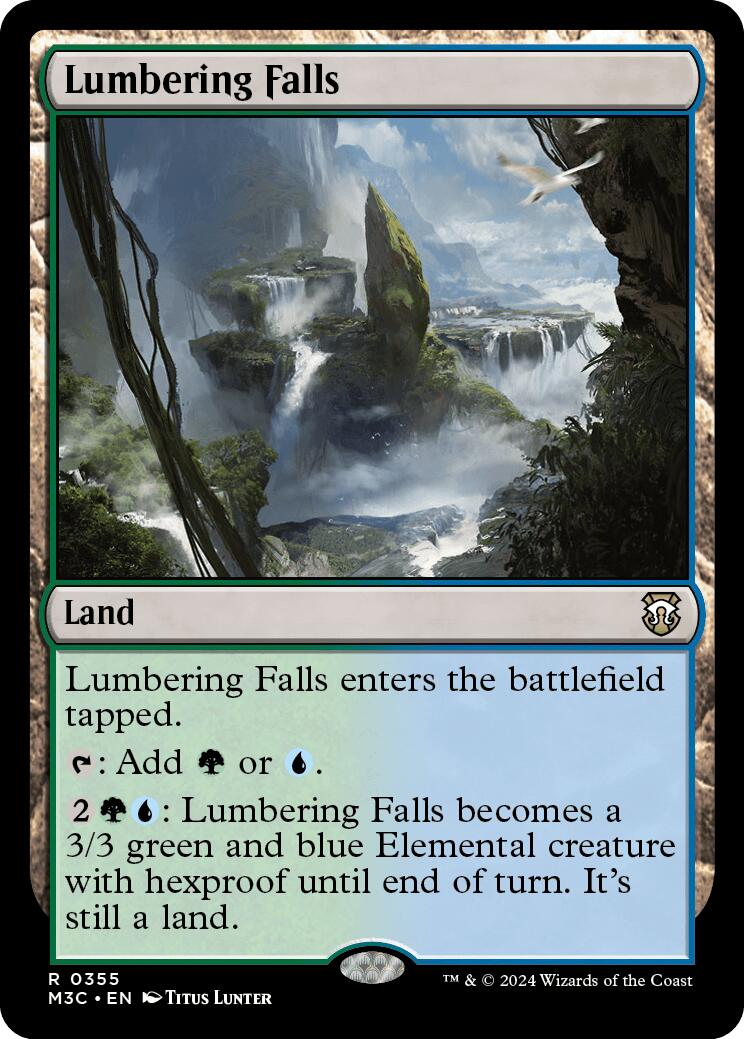Lumbering Falls [Modern Horizons 3 Commander] | Gamers Paradise