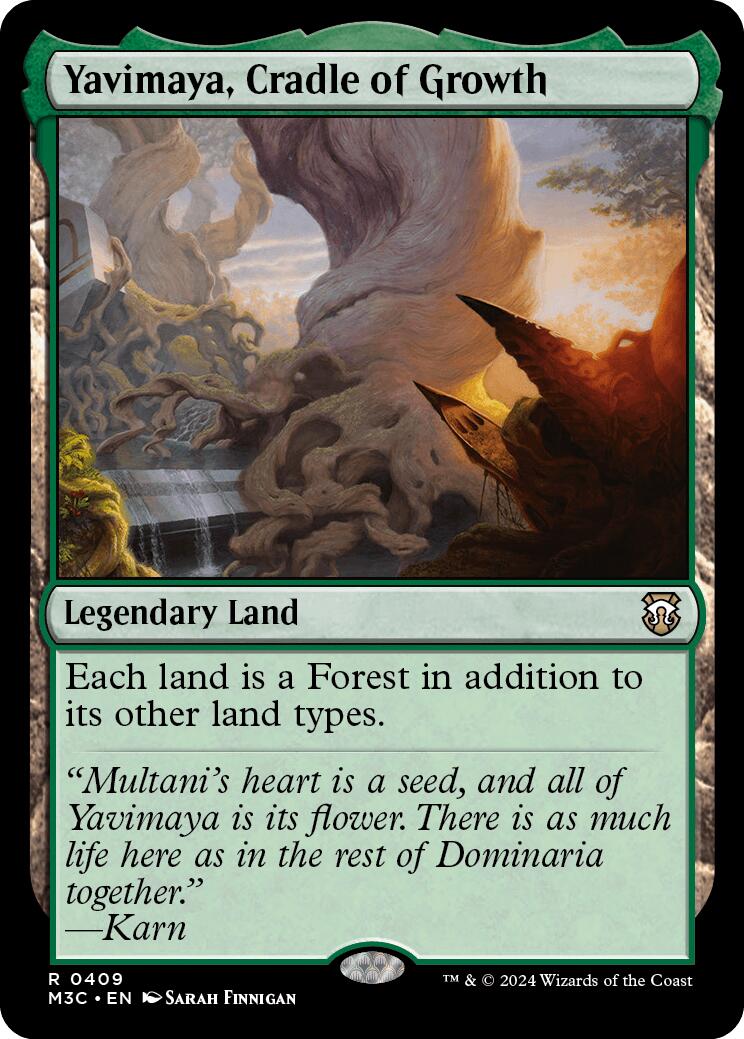 Yavimaya, Cradle of Growth [Modern Horizons 3 Commander] | Gamers Paradise