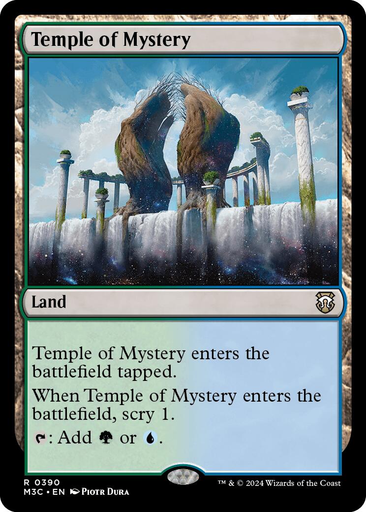 Temple of Mystery [Modern Horizons 3 Commander] | Gamers Paradise