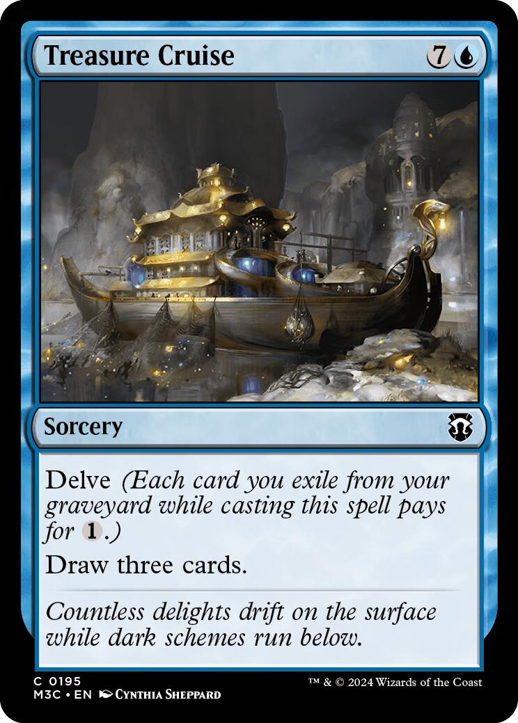 Treasure Cruise [Modern Horizons 3 Commander] | Gamers Paradise