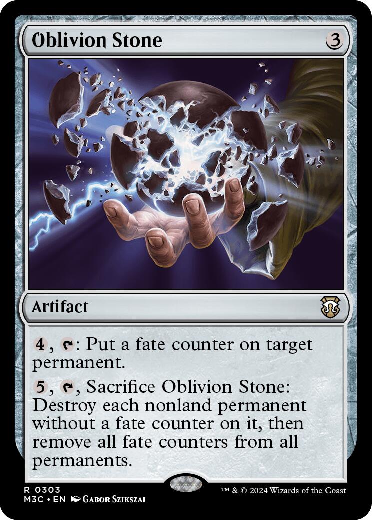 Oblivion Stone [Modern Horizons 3 Commander] | Gamers Paradise