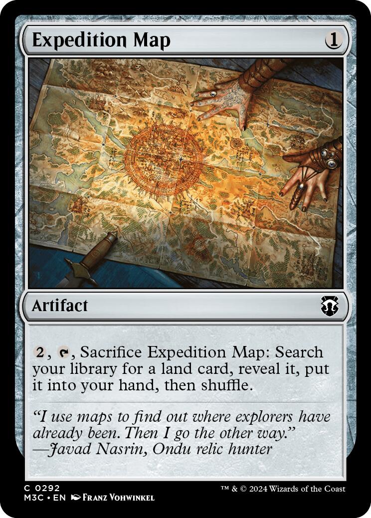 Expedition Map [Modern Horizons 3 Commander] | Gamers Paradise