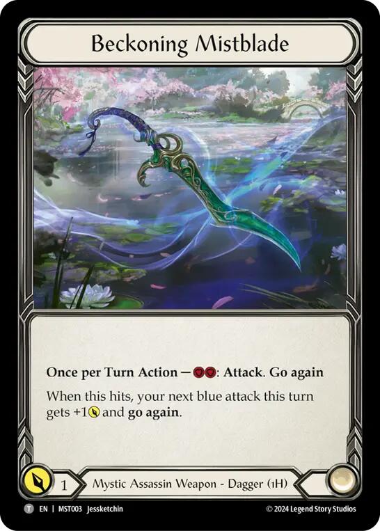 Beckoning Mistblade // Spectral Shield [MST003//MST158] (Part the Mistveil) | Gamers Paradise
