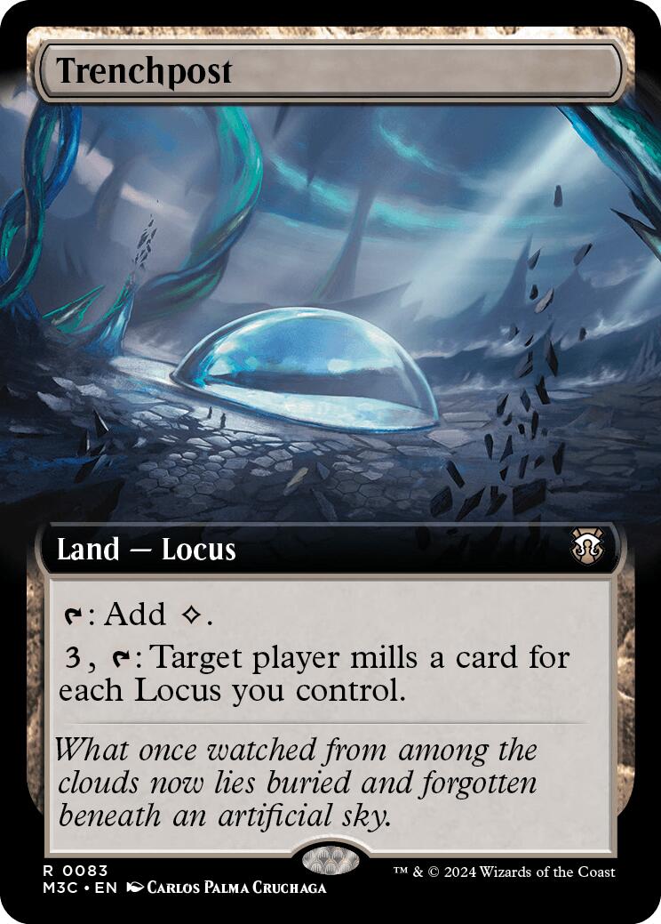 Trenchpost (Extended Art) [Modern Horizons 3 Commander] | Gamers Paradise