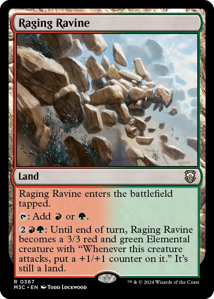 Raging Ravine [Modern Horizons 3 Commander] | Gamers Paradise