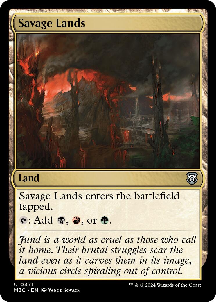 Savage Lands [Modern Horizons 3 Commander] | Gamers Paradise