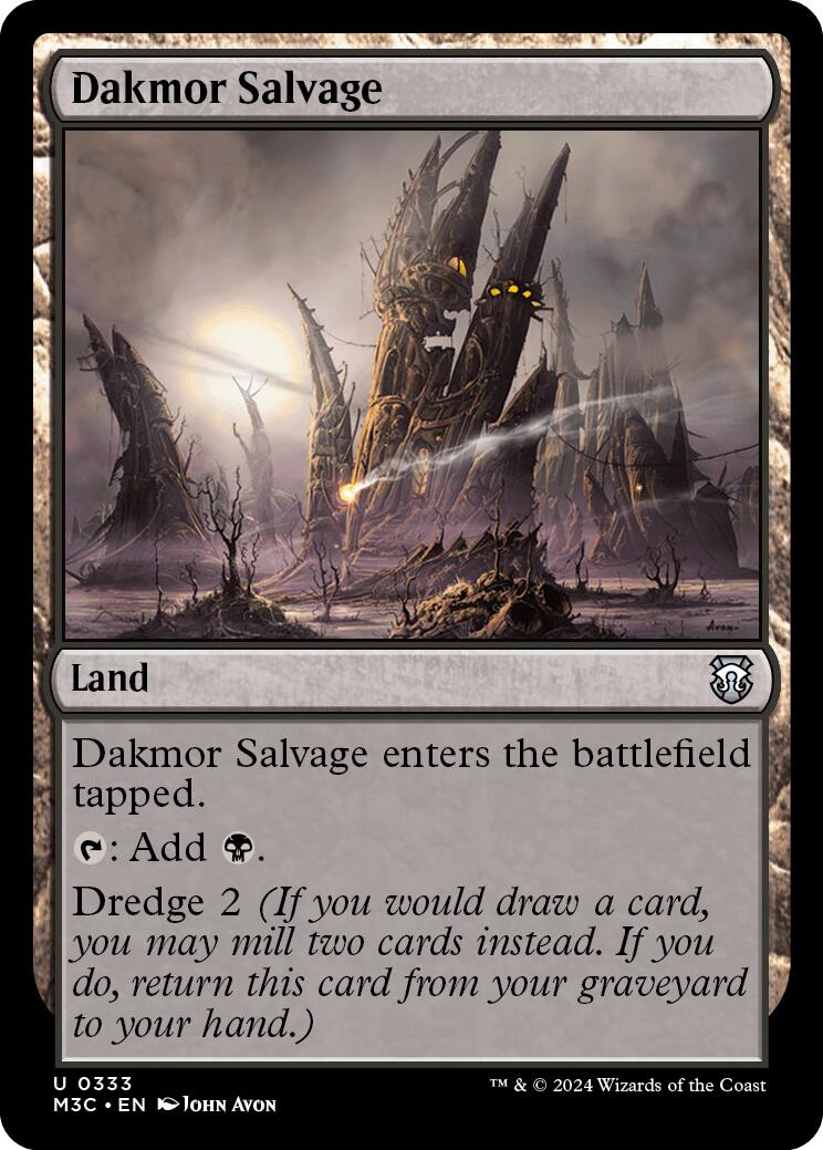 Dakmor Salvage [Modern Horizons 3 Commander] | Gamers Paradise