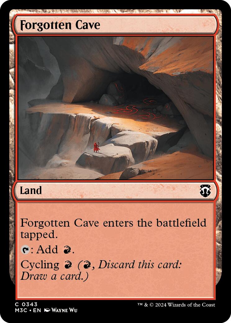 Forgotten Cave [Modern Horizons 3 Commander] | Gamers Paradise