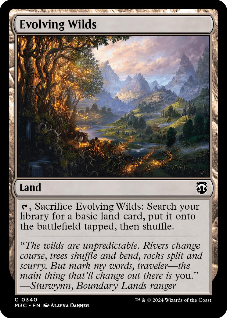 Evolving Wilds [Modern Horizons 3 Commander] | Gamers Paradise