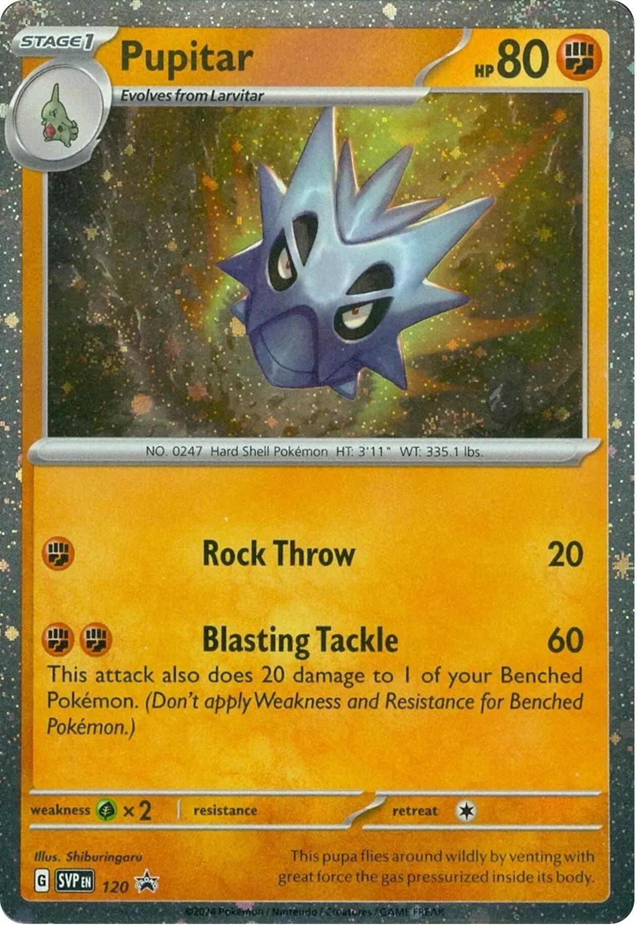 Pupitar (120) [Scarlet & Violet: Black Star Promos] | Gamers Paradise