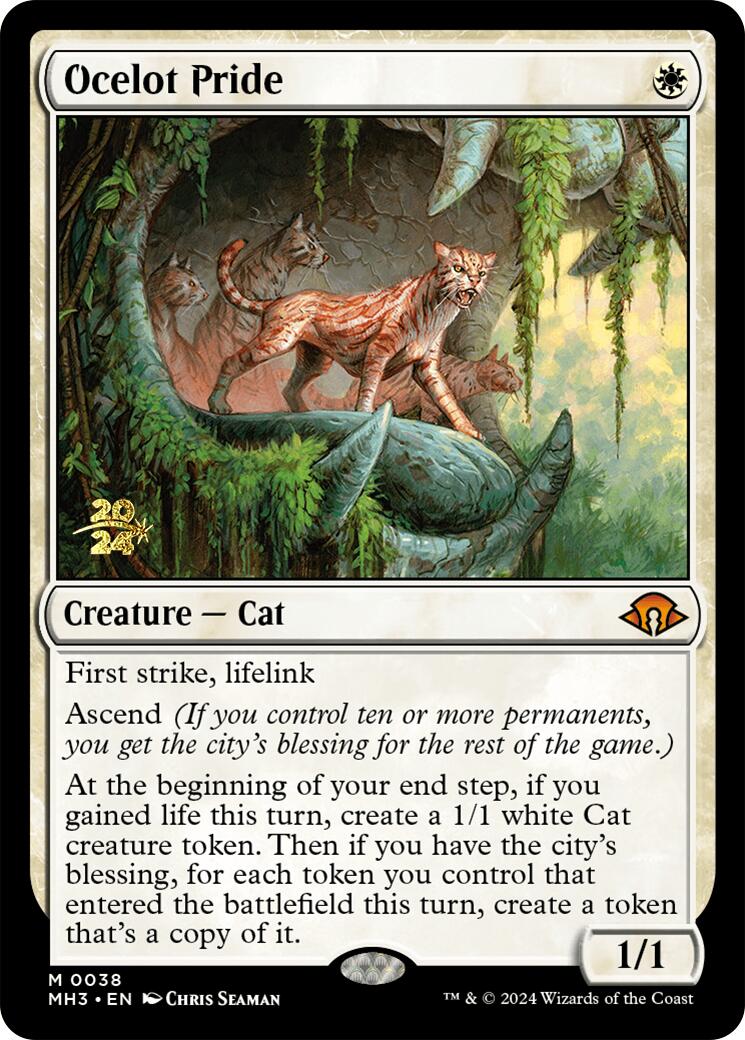 Ocelot Pride [Modern Horizons 3 Prerelease Promos] | Gamers Paradise